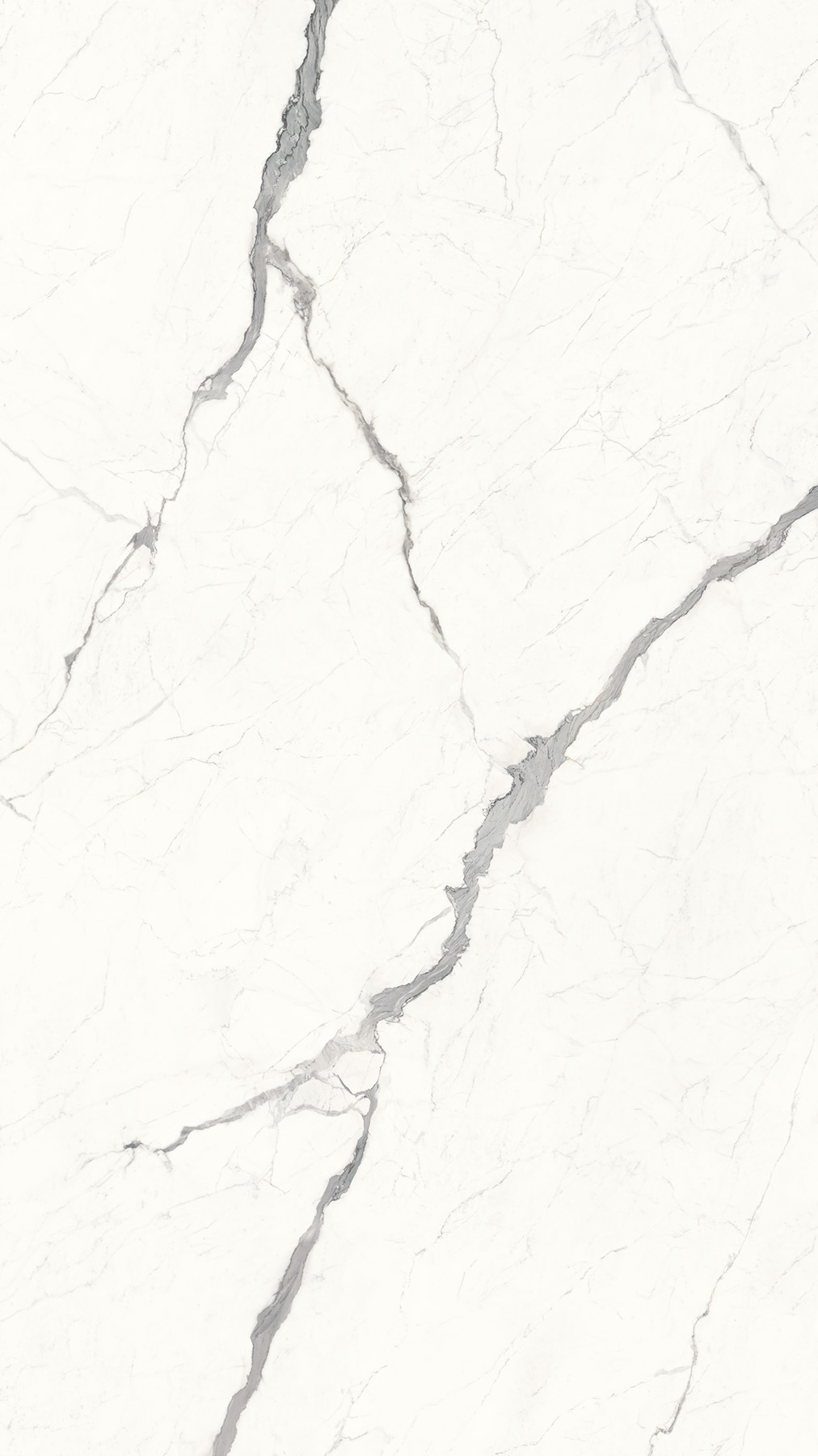 Cromarbo Optimum Statuario — Céramique, Blanc